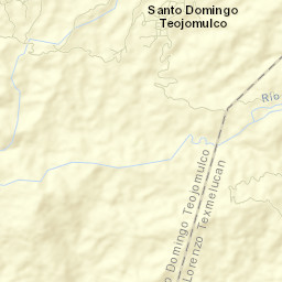 Teojomulco Street Map