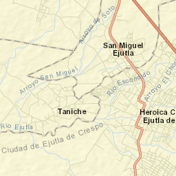 Ejutla de Crespo Street Map