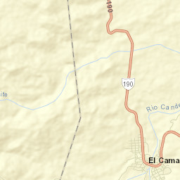 El Camarón Street Map