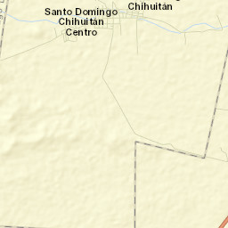 Santo Domingo Chihuitán Street Map