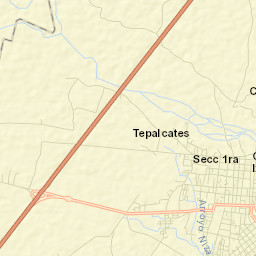 Ixtepec Street Map