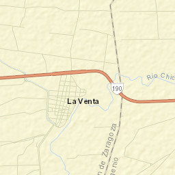 La Venta Street Map