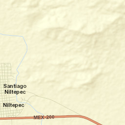 Niltepec Street Map