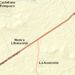 Pomposo Castellanos Street Map