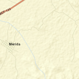 Mérida Street Map