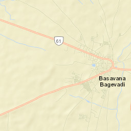 Basavana Bagevadi Street Map