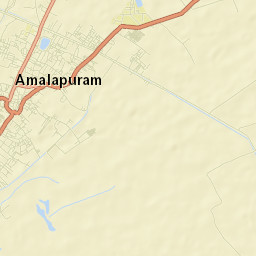 Amalapuram Street Map