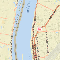 Savannakhet Street Map