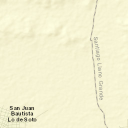 San Juan Bautista Lo de Soto Street Map