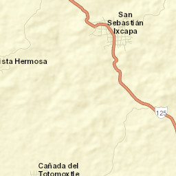 San Sebastián Ixcapa Street Map