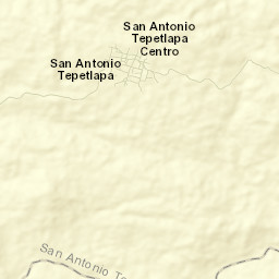 San Antonio Tepetlapa Street Map