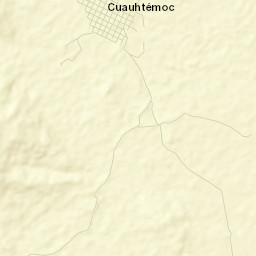 Cuauhtémoc Street Map
