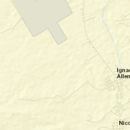 Ignacio Allende Street Map