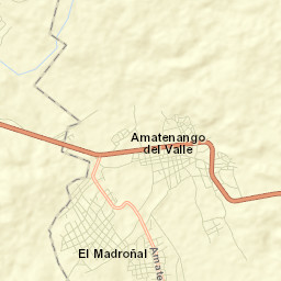Amatenango del Valle Street Map