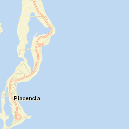 Placencia Street Map
