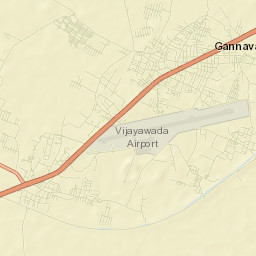 Gannavaram Street Map