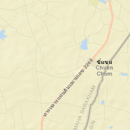 Amphoe Chuen Chom Street Map