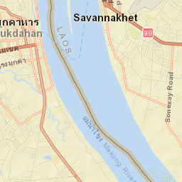 Mukdahan Street Map