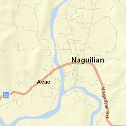 Naguilian Street Map
