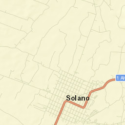 Solano Street Map