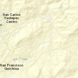 San Carlos Yautepec Street Map