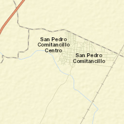 San Pedro Comitancillo Street Map