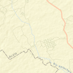 Nuevo Vicente Guerrero (El Chichonal) Street Map