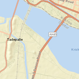 Tadepalle Street Map