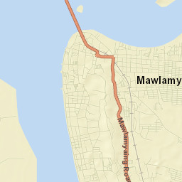 Mawlamyine Street Map