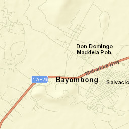 Bayombong Street Map