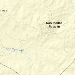 San Pedro Jicayán Street Map