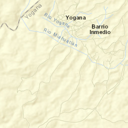 Santiago Yogana Street Map