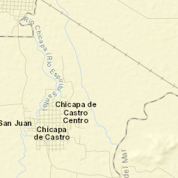 Chicapa de Castro Street Map