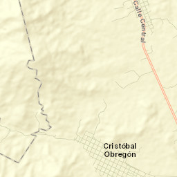 Cristóbal Obregón Street Map