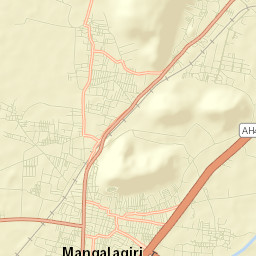 Mangalagiri Street Map