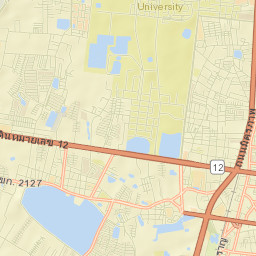 Amphoe Mueang Khon Kaen Street Map