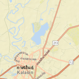 Kalasin Street Map