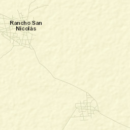 San Nicolás Street Map
