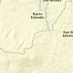 San Nicolás Street Map