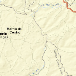 San Simón Almolongas Street Map