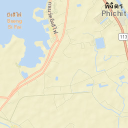 Amphoe Mueang Phichit Street Map