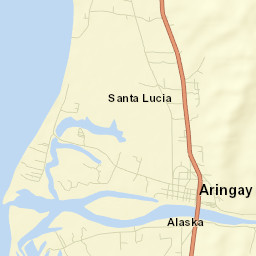 Aringay Street Map