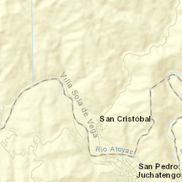 San Pedro Juchaltengo Street Map