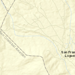 San Francisco Logueche Street Map