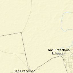 San Francisco Ixhuatan Street Map