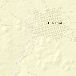 El Parral Street Map