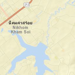 Amphoe Nikhom Kham Soi Street Map
