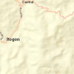 Itogon Street Map