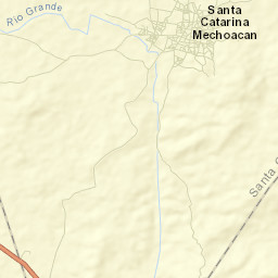 Santa Catarina Mechoacán Street Map