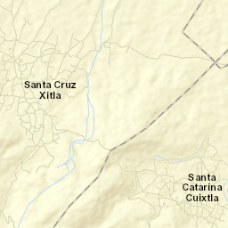 Santa Catarina Cuixtla Street Map